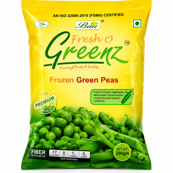 Frozen green peas(safal matar)200gm